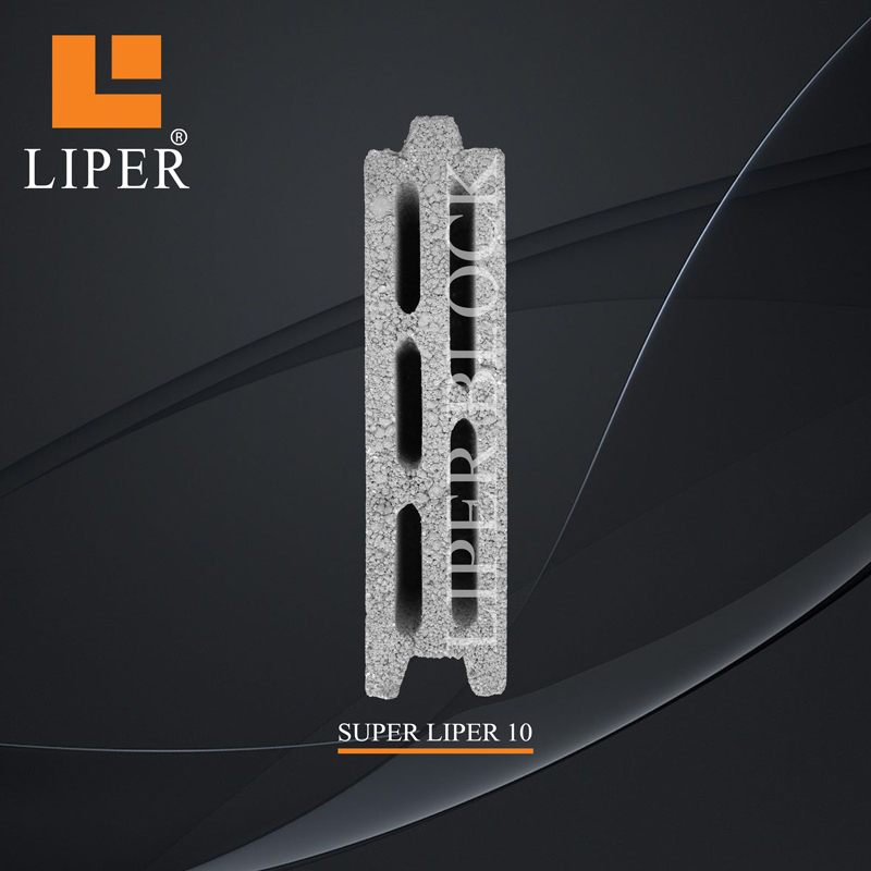 بلوک سوپر لیپر 10 سه جداره